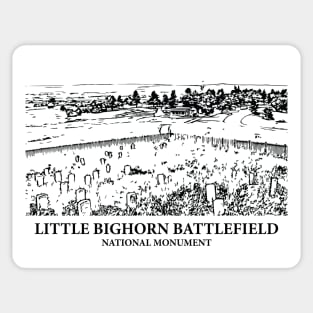 Little Bighorn Battlefield National Monument Sticker